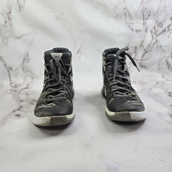 Nike Hyperdunk Mens 7.5 40.5 Wolf Gray Camo Basketball Shoes 749567-010 2015 - Picture 3 of 12